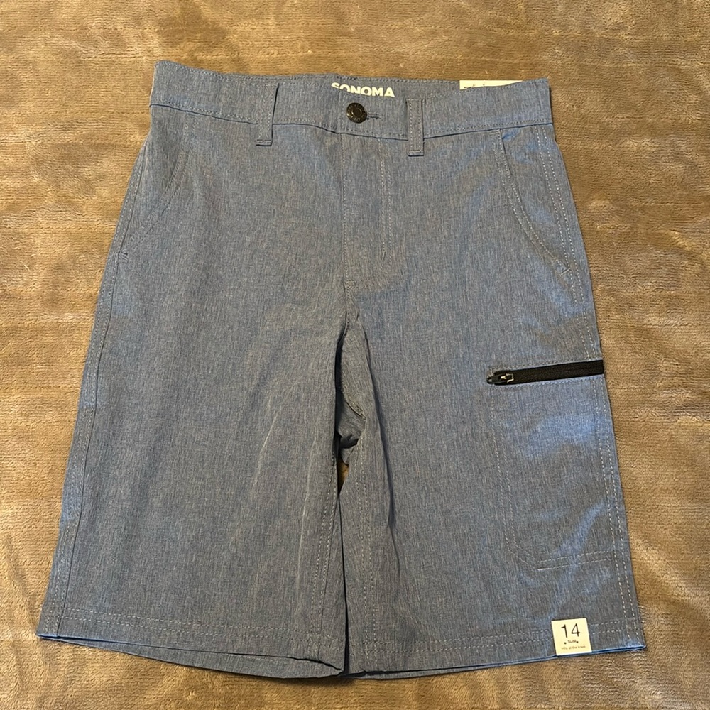 Boys Size 14 Slim Sonoma Tech Shorts NWT